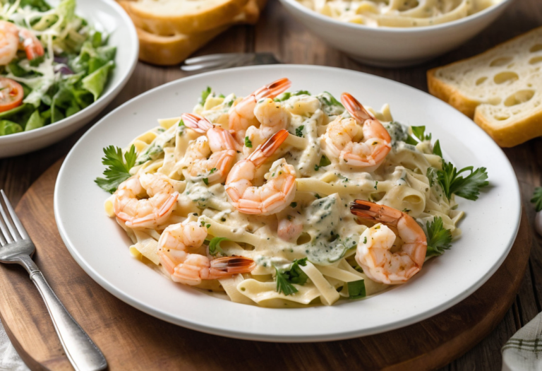Unveil the Secrets: Copycat Olive Garden Shrimp Alfredo
