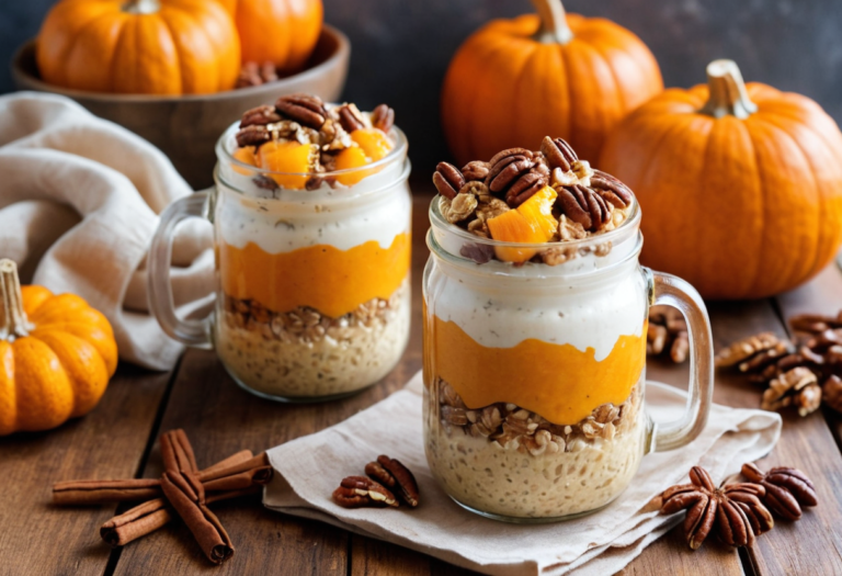Pumpkin Pie Overnight Oats